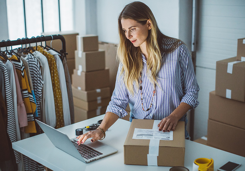 Erwägen Sie e-Commerce, um Ihre Kunden weiterhin zu bedienen.