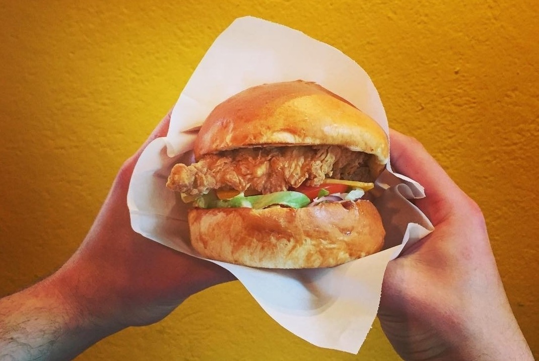 Burger aus der Küche von The Alehouse