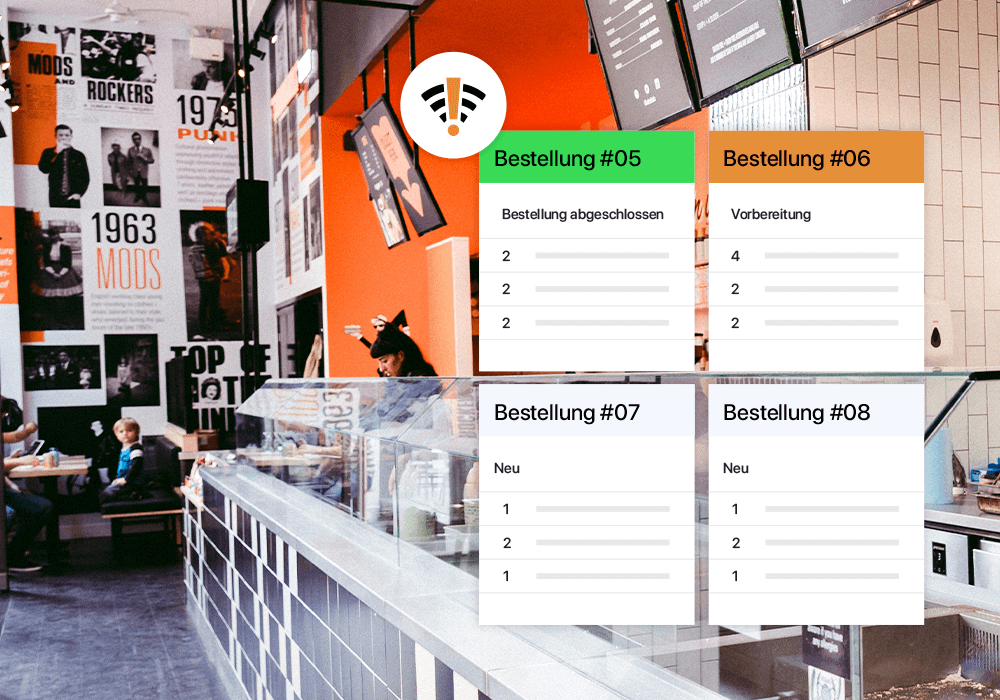 Das Kassensystem für Fast-Food-Restaurants, das auf Effizienz ausgelegt ist.