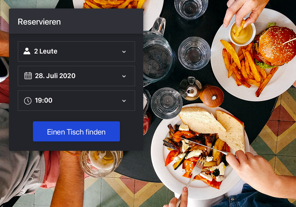 Ermöglichen Sie direkte Online-Reservierungen.