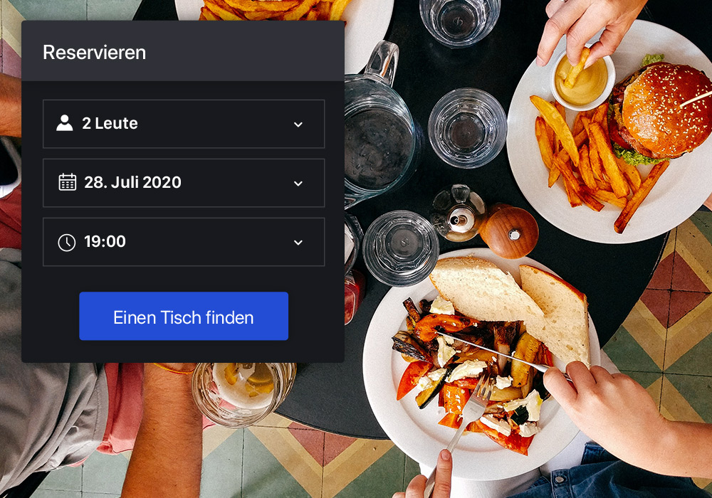 Ermöglichen Sie direkte Online-Reservierungen.