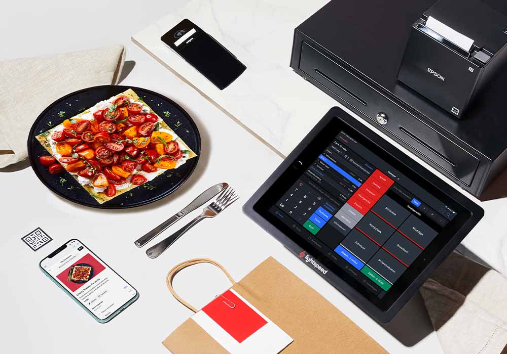 Restaurant Hardware zum Lightspeed Kassensystem